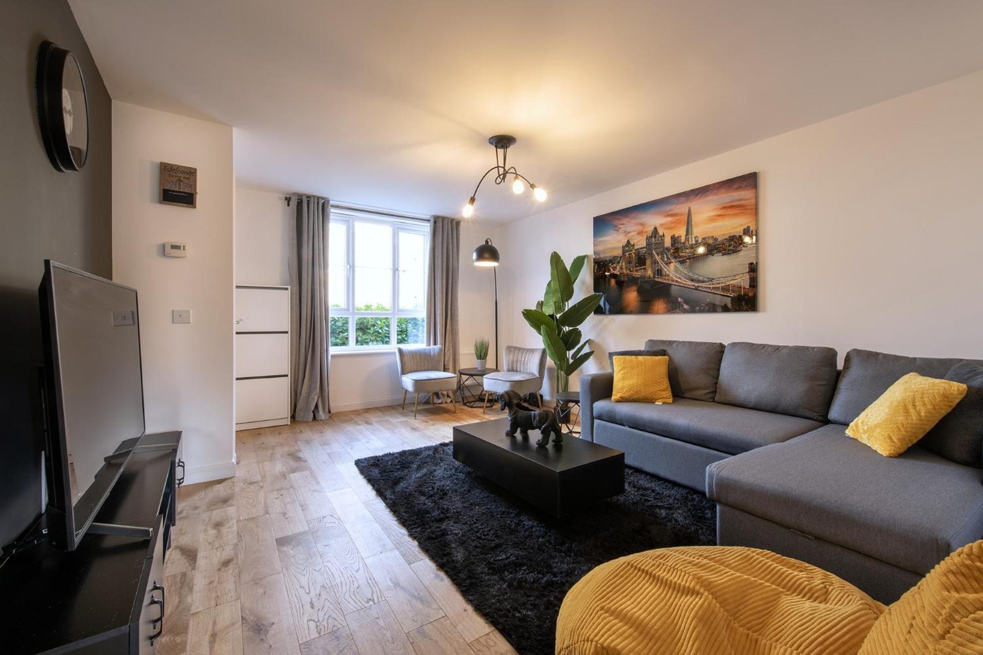 Edinburgh Luxury 4 Bedroom Townhouse With Free Parking Exterior photo
